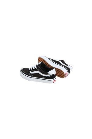 Deportivos casual niños vans brooklyn ls junior negro vn000d82ba21