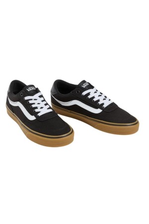 Deportivos casual Hombre Vans Brooklyn ls negro vn000d7qb9m1
