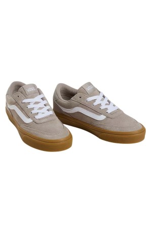 Deportivas casual Mujer Vans Brooklyn Ls Sudm Moonr gris vn000d7uch81