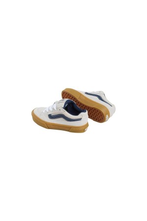 Deportivas casual niños vans caldrone gmpp beige marino vn0005w6lkz1
