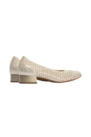 zapatos de salon mujer pitillos oro 10452