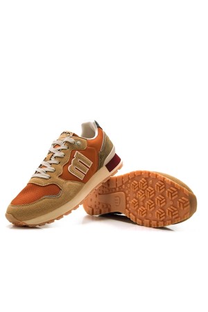 Deportivos casual Hombre Mustang Joggo Classic varios 84427 NARANJA