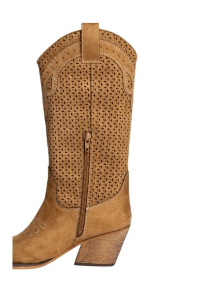 Botas Camperas Mujer camel m5016 2