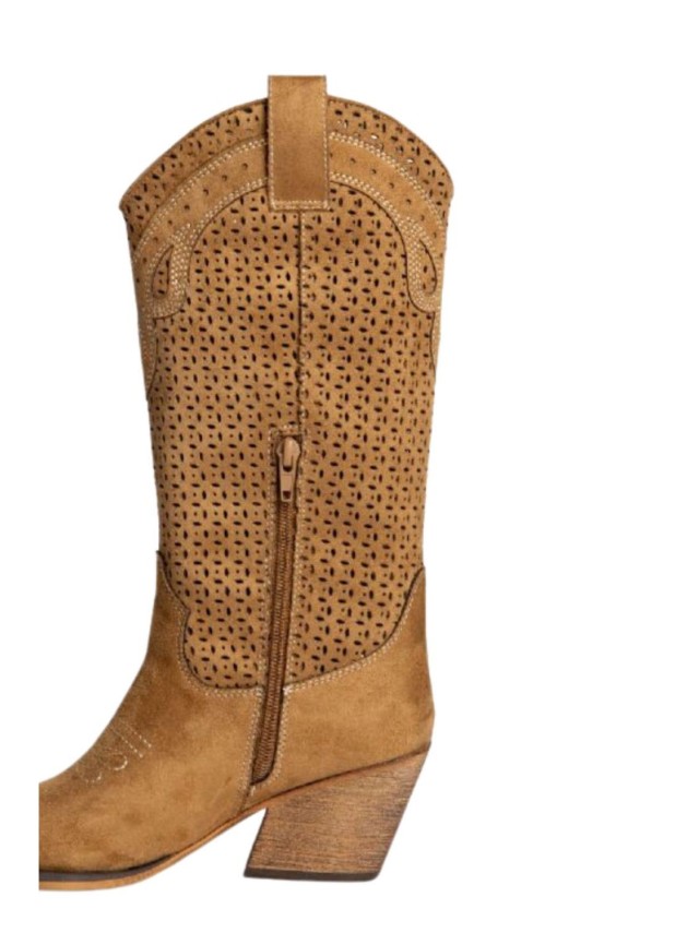 Botas Camperas Mujer camel m5016