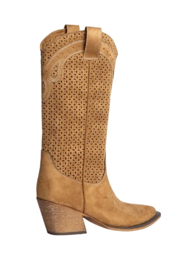 Botas Camperas Mujer camel m5016