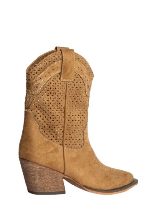 Botas camperas Corin camel m5015