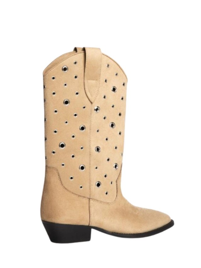 Botas camperas Mujer Caña Ancha camel...