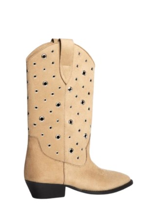 Botas camperas Mujer Caña Ancha camel m5001