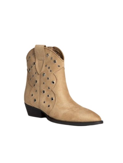 Botas camperas Mujer Corina camel m5000 2
