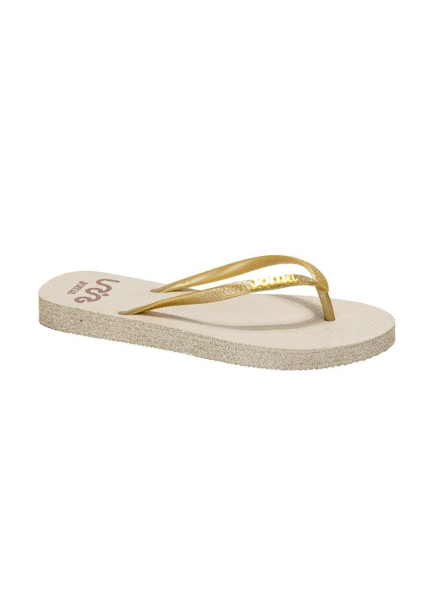 CHANCLAS MUJER JOMA BLANCO-ORO...