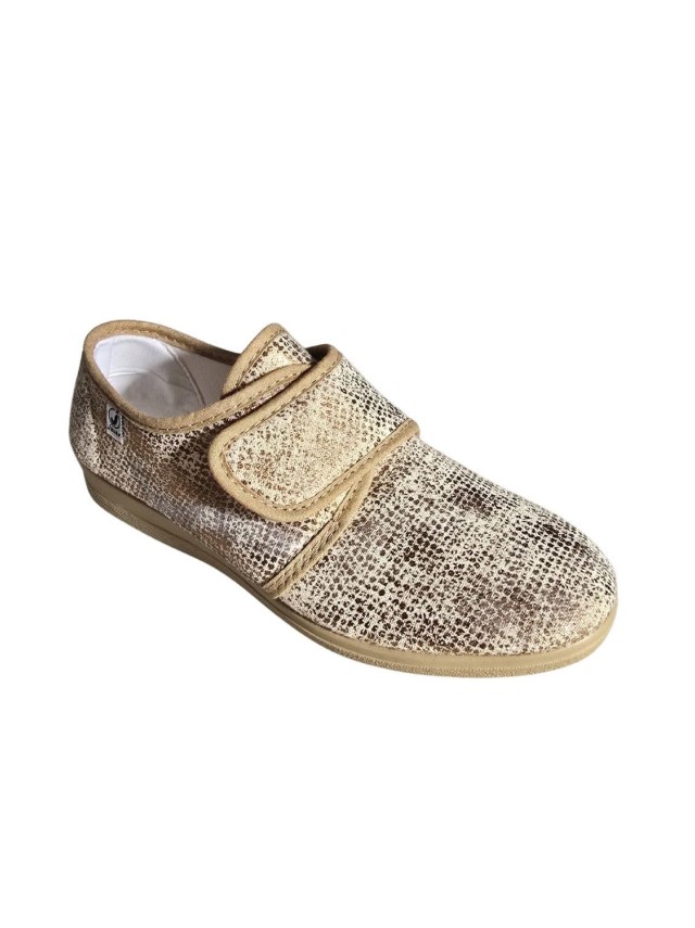 Alpargatas Lona Mujer Fantasia Velcro...
