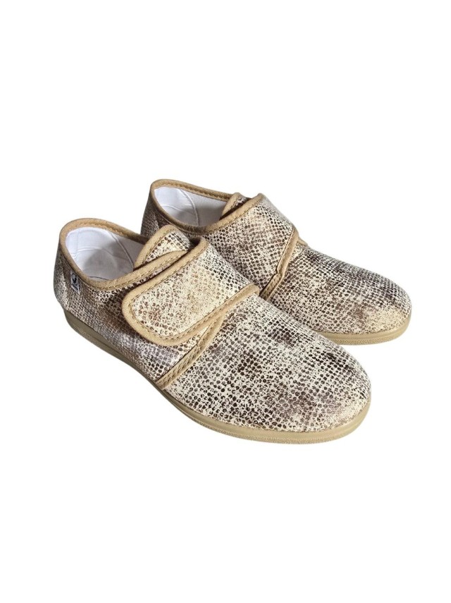 Alpargatas Lona Mujer Fantasia Velcro...