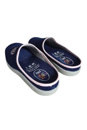 Zapatillas casa abiertas mujer javer flor marino 26-253