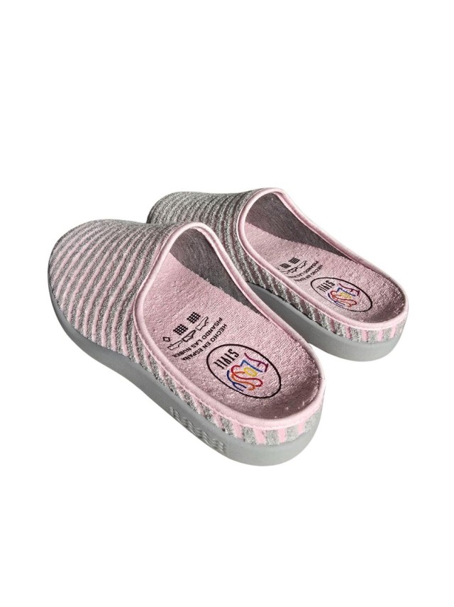 Zapatillas casa abiertas Javer rosa...