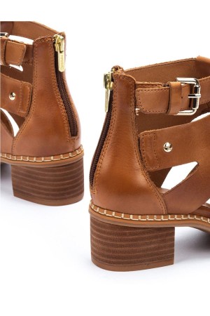 SANDALIAS TACON MUJER PIKOLINOS BLANES BRANDY W3H-1823