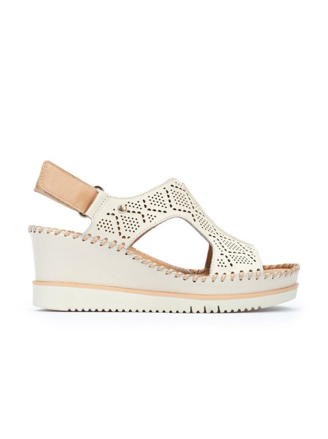 Sandalias cuña mujer pìkolinos...