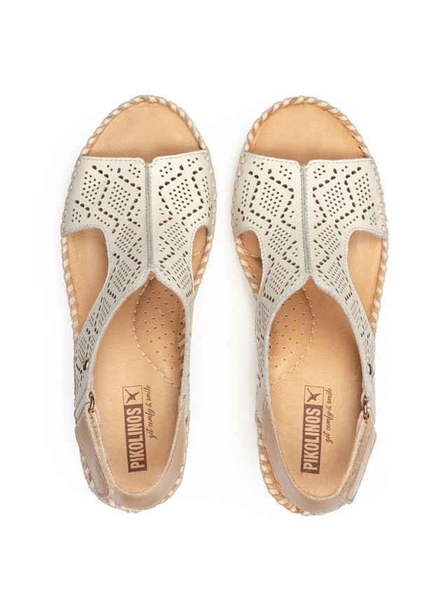 Sandalias cuña mujer pìkolinos...