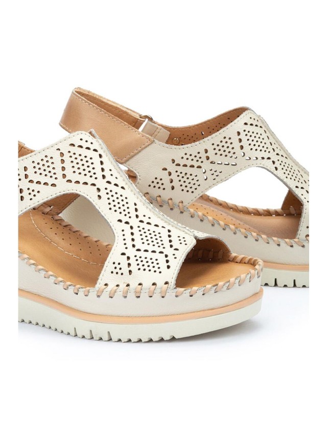 Sandalias cuña mujer pìkolinos...