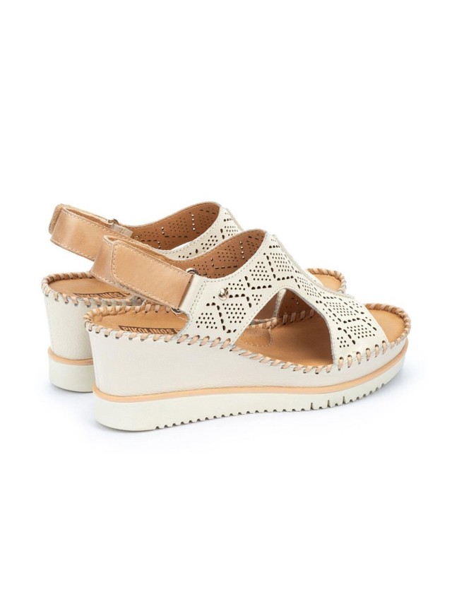 Sandalias cuña mujer pìkolinos...