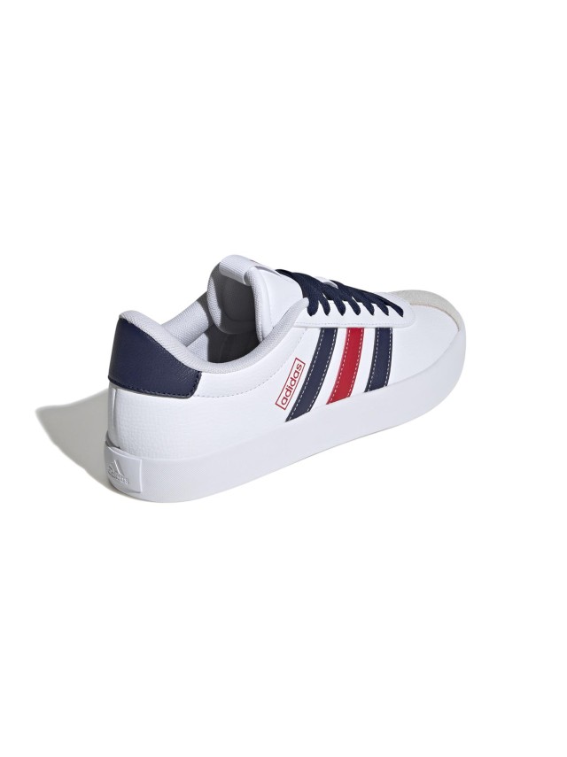 deportivos casual adidas court blanco...