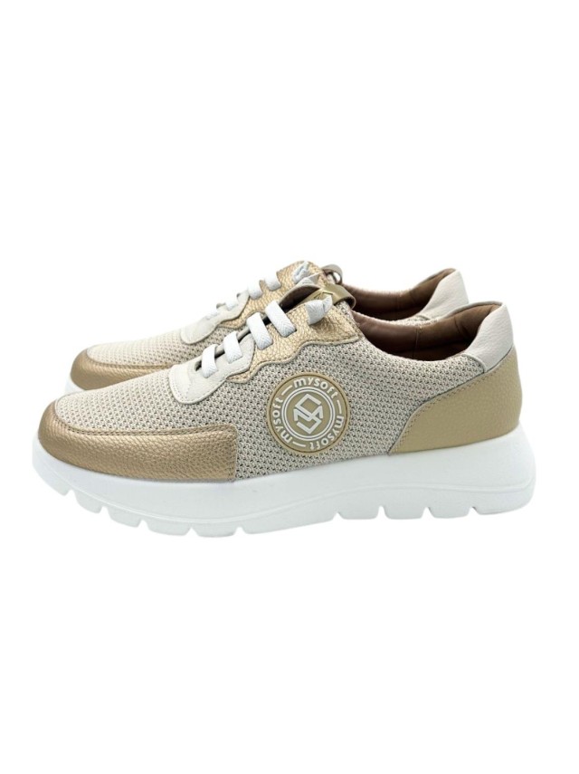 deportivo casual mysoft platino 25m267