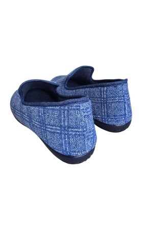 Zapatillas cerradas Hombre Biorelax Cuadros marino 13763