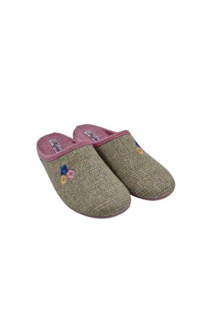 Zapatillas abiertas Mujer Cosdam Flores malva 526