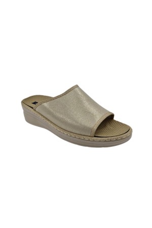 zapatillas con cuña pinturines beige 4032