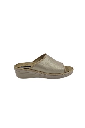 zapatillas con cuña pinturines beige 4032