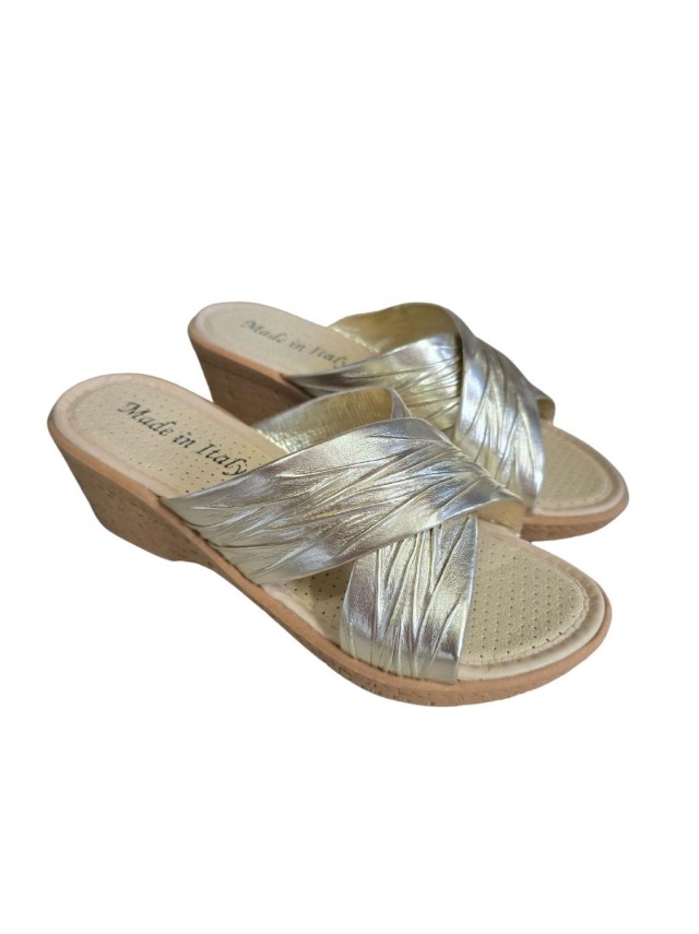 Sandalias cuña Mujer Selquir tiras...
