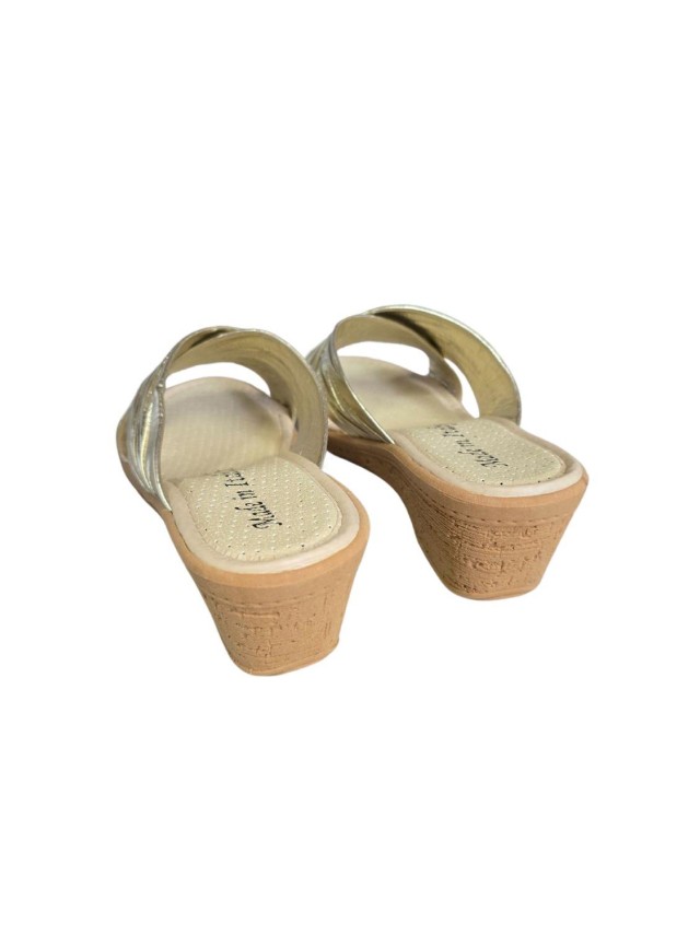 Sandalias cuña Mujer Selquir tiras...
