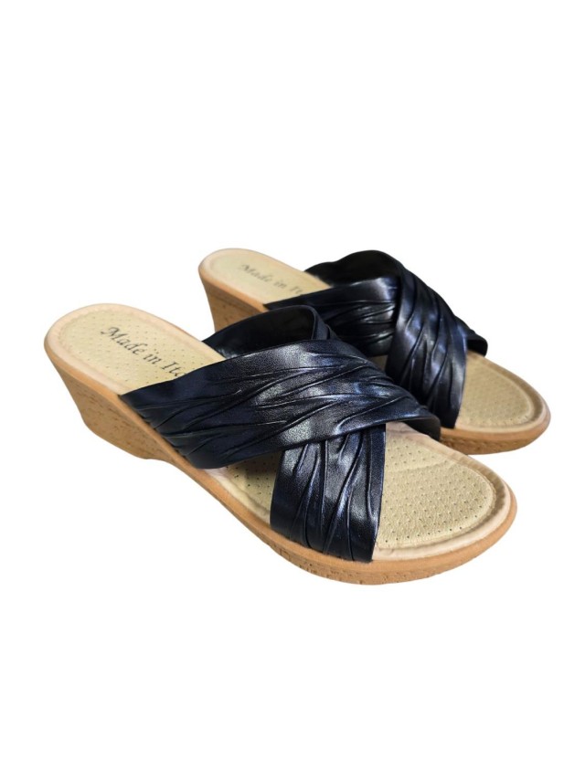 Sandalias cuña Mujer Selquir tiras...