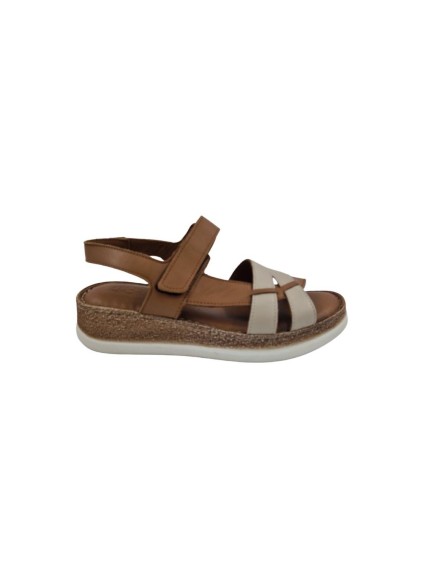 sandalias planas 48horas cuero-beige 512403 2