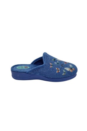 Zapatillas Abiertas Mujer Calzados Natalia Mariposas azul claro 8014