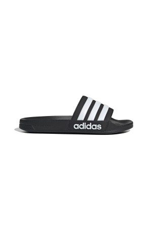 unisex cchanclas adidas adilette negro-blanco gz5922