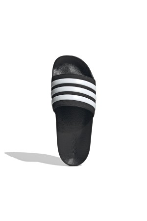unisex cchanclas adidas adilette negro-blanco gz5922