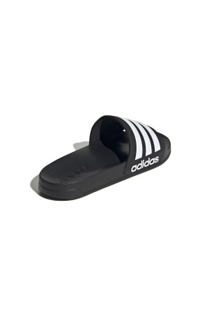 unisex cchanclas adidas adilette negro-blanco gz5922