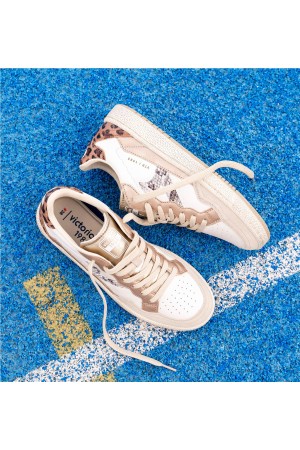 Deportivos casual Mujer Victoria Smash-Animal Mix beige 8806109
