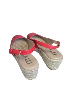 Alpargatas esparto Mujer My Soft 25m100 ROJO