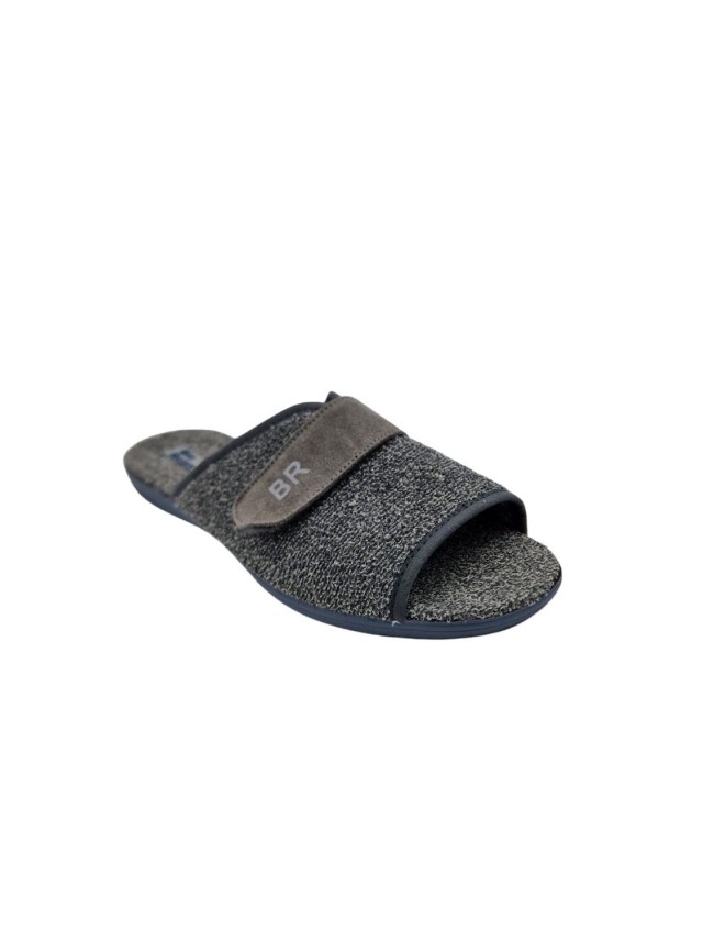zapatillas casa abiertas cosdam gris...