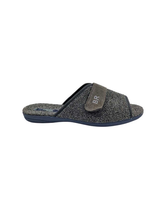 zapatillas casa abiertas cosdam gris...