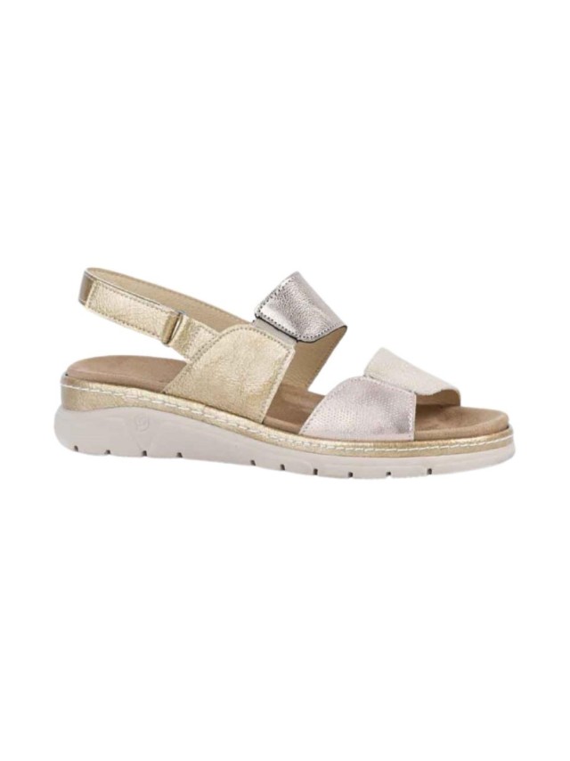 sandalias cuña leyland sunglow plata...