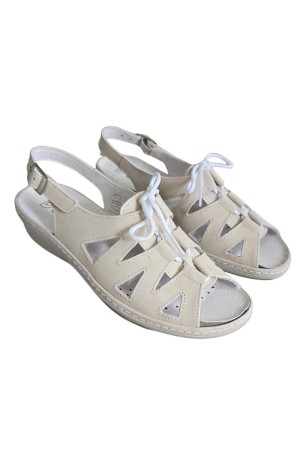 Sandalias cuña mujer Suave cordon varios 3004