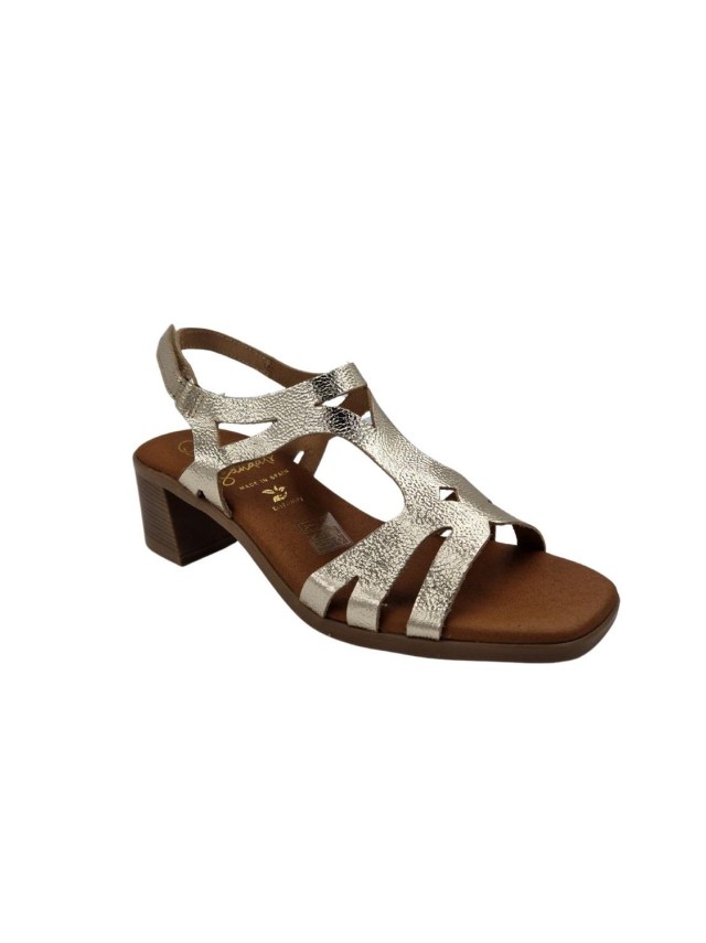sandalias tacón my sandals champan 5615