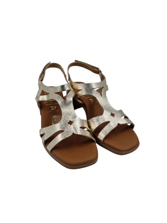 sandalias tacón my sandals champan 5615