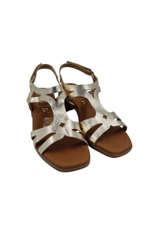 sandalias tacón my sandals champan 5615