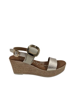 sandalias cuña my sandals hielo 5723