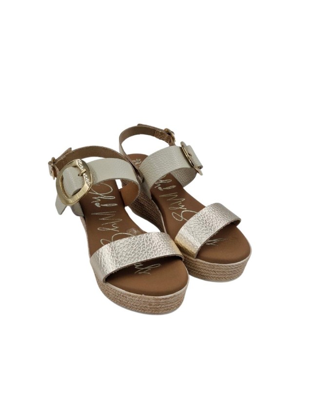 sandalias cuña my sandals hielo 5723