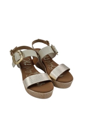 sandalias cuña my sandals hielo 5723