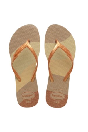 chanclas havaianas fantasia rosa-oro 4145643